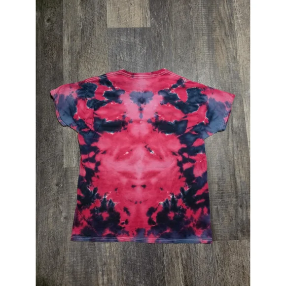 Tie Dye Rose Hanes Shirt Women's Size Large - Picture 5 of 6